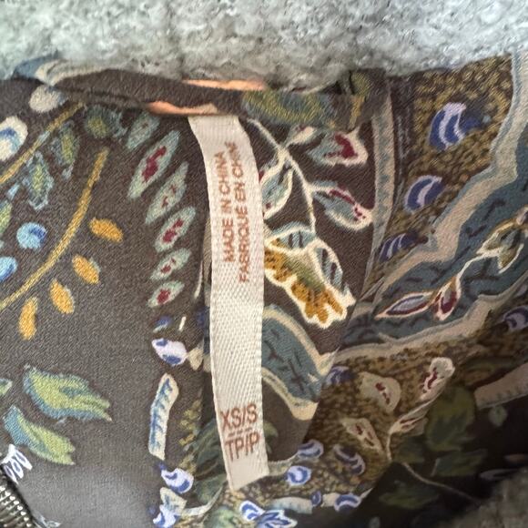 Free People Jacket Fluffy Dolman Faux Fur Boho Fall Winter Cozy Bohemian XS/S - Picture 9 of 11